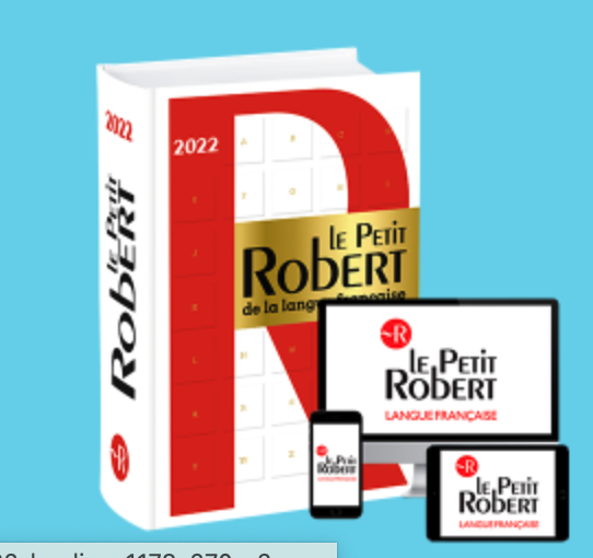 Nouveaux mots dans le Petit Robert